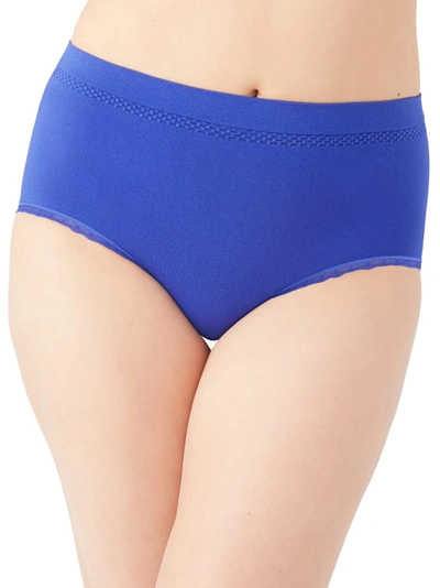 Shop Wacoal B-smooth Trim Full Brief In Clematis Blue