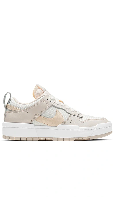 Shop Nike Dunk Low Disrupt Sneaker In Sail  Pearl White & Sand