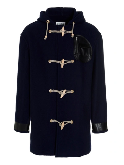 Shop Maison Margiela Coat In Blu