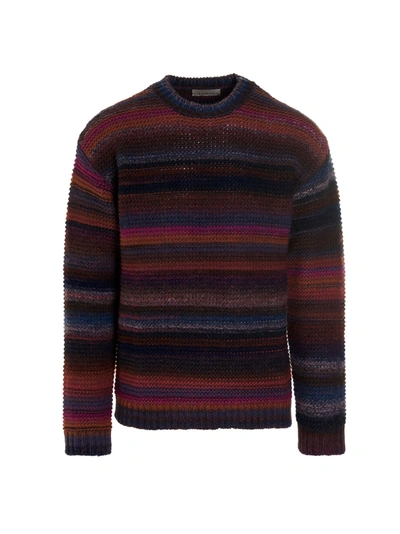 Shop Laneus Sweater In Multicolor