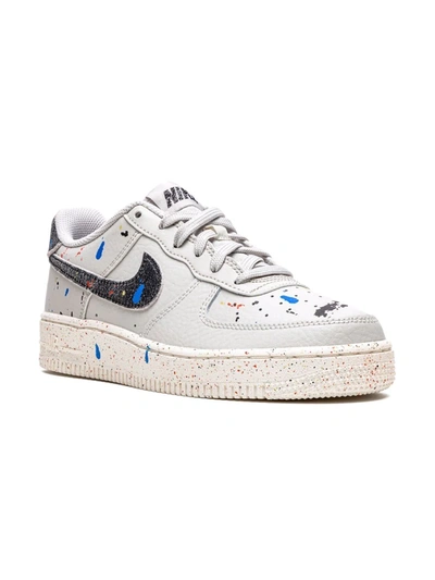 Shop Nike Air Force 1 Lv8 "paint Splatter" Sneakers In Grey