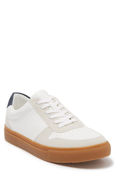 Shop Abound Issac Court Sneaker In Wht/nvy/gry