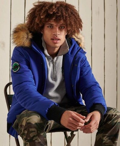 Superdry Men's Everest Bomber Jacket Blue / Cobalt | ModeSens