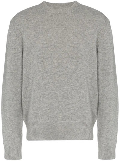 Shop Sunflower Crewneck Sweater In Grey