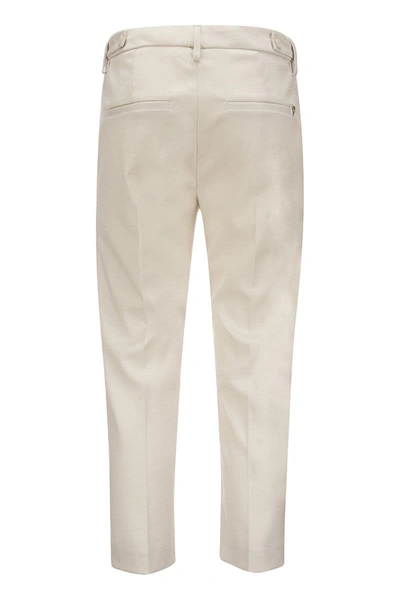 Shop Dondup Ariel - Carrot Trousers In White