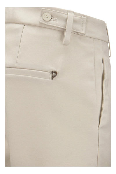 Shop Dondup Ariel - Carrot Trousers In White