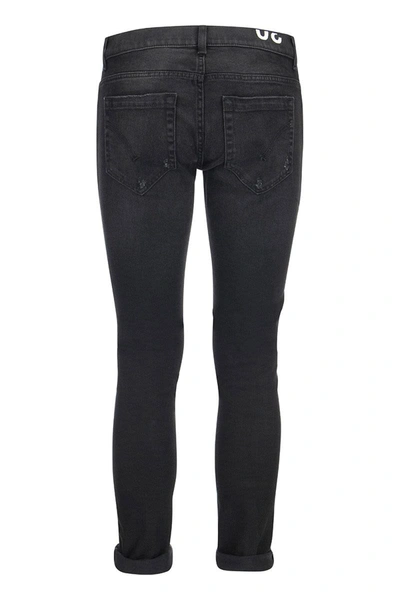 Shop Dondup George - Five Pocket Jeans In Black