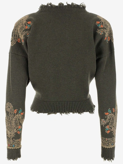 Shop Etro Sweaters In Rosso