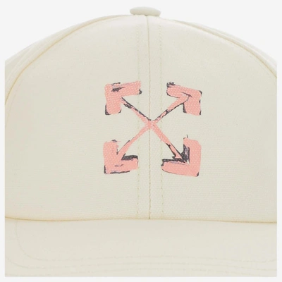 Shop Off-white Hats In Rosso