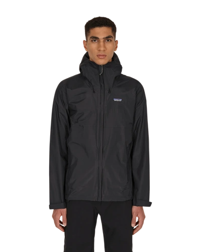 Shop Patagonia Torrentshell 3l Rain Jacket In Black