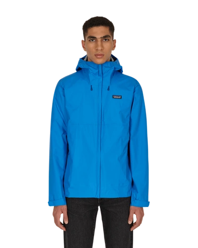 Shop Patagonia Torrentshell 3l Rain Jacket In Andes Blue