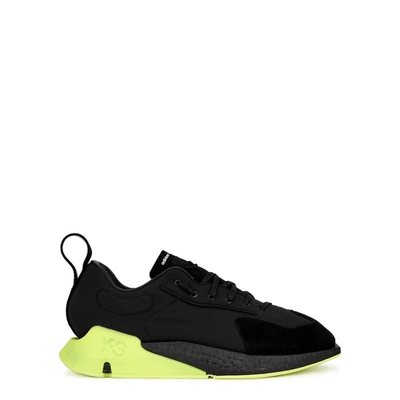 Shop Y-3 Orisan Black Canvas Sneakers