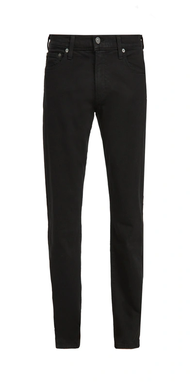 Citizen Of Humanity London Slim Tapered Jeans In Raven