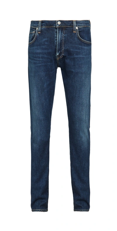 Citizen Of Humanity Adler Tapered Classic Straight Leg Stretch Jeans In Duke