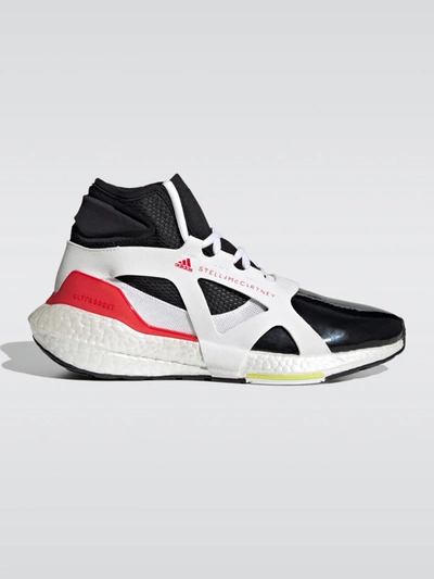 Shop Adidas By Stella Mccartney Ultraboost 21 Sneaker In Ftwwht,cblack,vivred