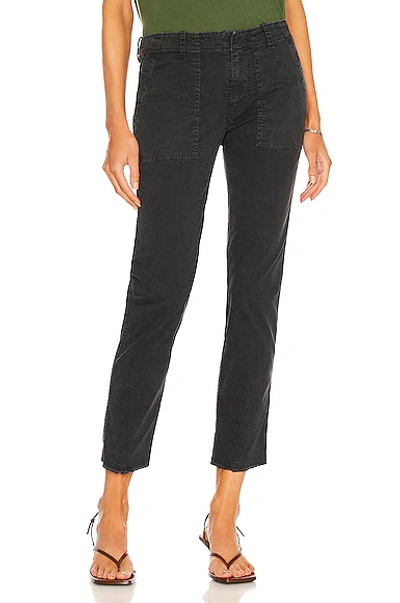 Shop Nili Lotan Jenna Pant In Carbon