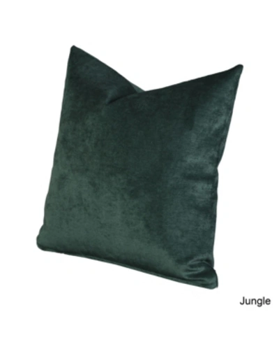 Shop Siscovers Padma Solid 1-pc. Decorative Pillow, 20" X 20" In Jungle