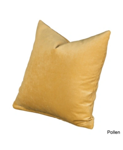 Shop Siscovers Padma Decorative Pillow, 16" X 16" In Pollen
