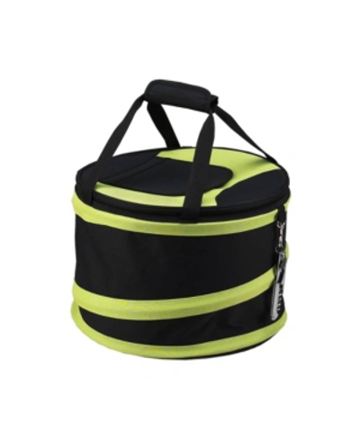 PICNIC AT ASCOT 24 CAN COLLAPSIBLE COOLER WITH CLIP-ON CORKSCREW 