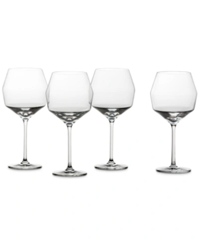 Shop Schott Zwiesel Gigi 23.3-oz. Red Wine Glasses, Set Of 4 In Clear