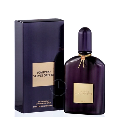 Shop Tom Ford Velvet Orchid/ Edp Spray 1.7 oz (w) In Black,orange,purple