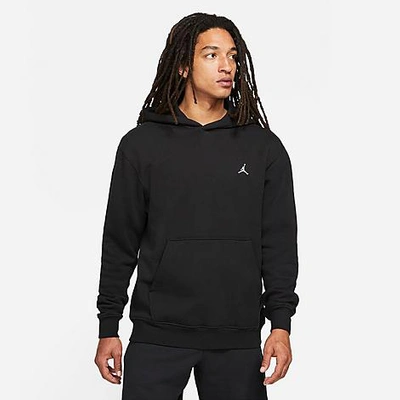 Nike Jordan Essentials Fleece Pullover Hoodie In Black | ModeSens