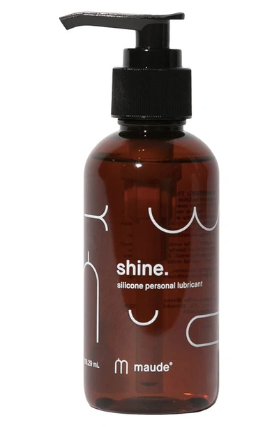 Shop Maude Shine Silicone Personal Lubricant, 4 oz