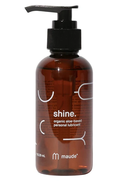 Shop Maude Shine Organic Personal Lubricant, 4 oz