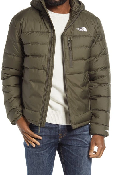 The North Face Aconcagua 2 Water Repellent Hooded 550 Fill Down Jacket In  New Taupe Green | ModeSens