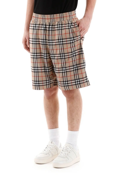 Shop Burberry Vintage Check Bermuda Shorts In Mixed Colours