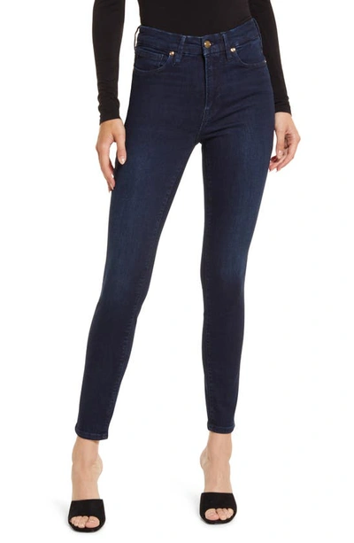 Shop Good American Good Legs Skinny Jeans In Blue224