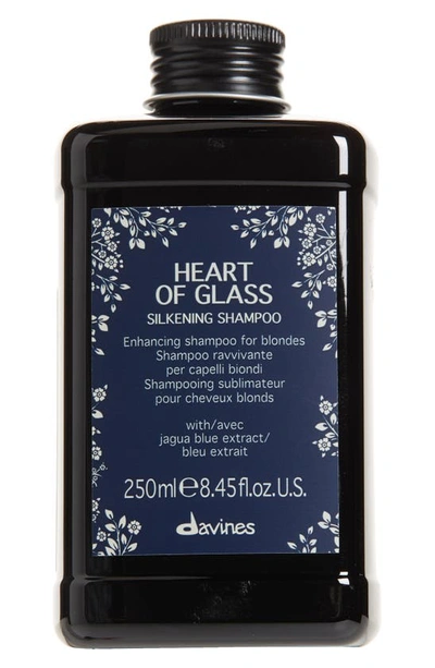 Davines Mini Heart Of Glass Silkening Shampoo For Blondes 3.04 oz/ 90 ml