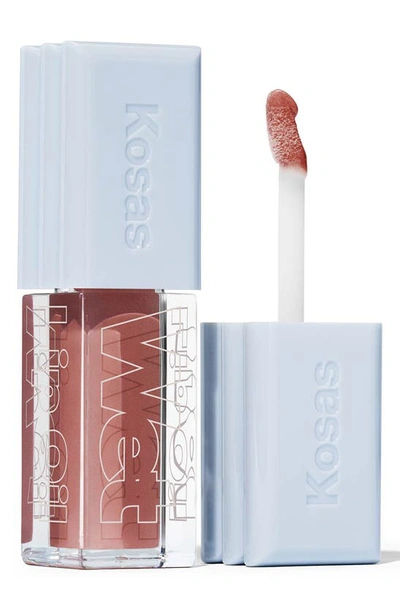 Shop Kosas Wet Lip Oil Gloss In Soft Warm Blush