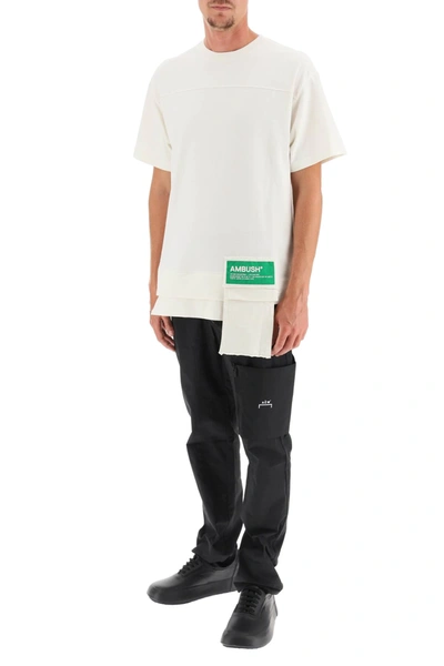 Shop Ambush T-shirt Waist Pocket In White