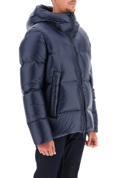 Shop Pyrenex Barry Goose Down Jacket In Blue