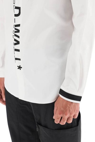 Shop A-cold-wall* Logo Shirt In White
