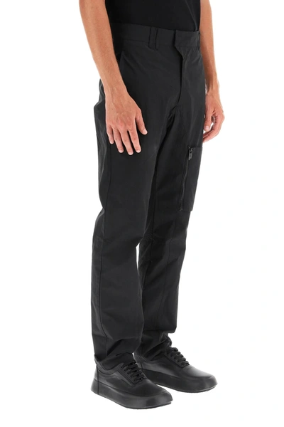 Shop A-cold-wall* Circuit Cargo Trousers In Black