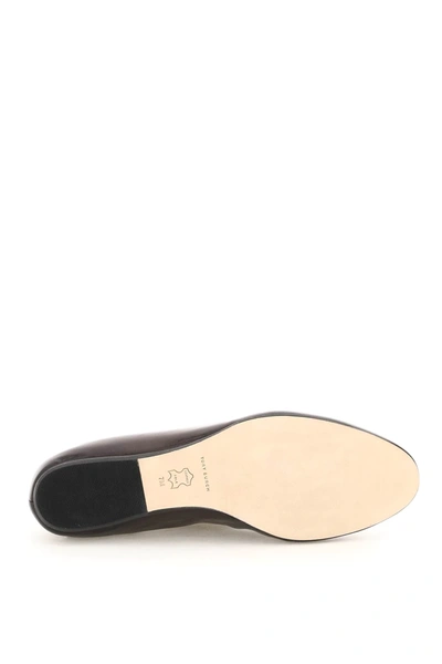 Shop Tory Burch Eleanor Loafers In Black