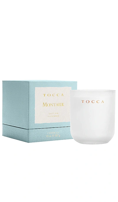 Shop Tocca Montauk Candela In Salt Air & Cucumber