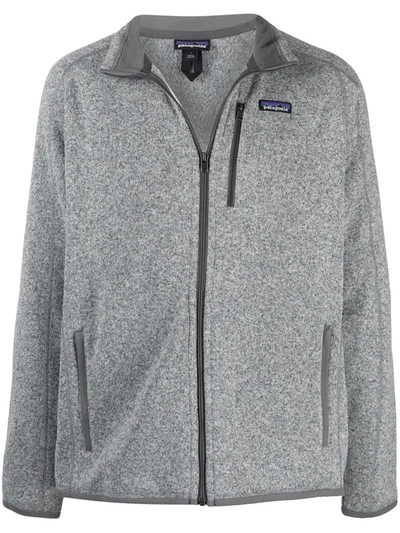 Shop Patagonia Better Sweater Fleece Jacket In Grau