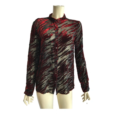 Pre-owned Storm & Marie Silk Shirt In Multicolour