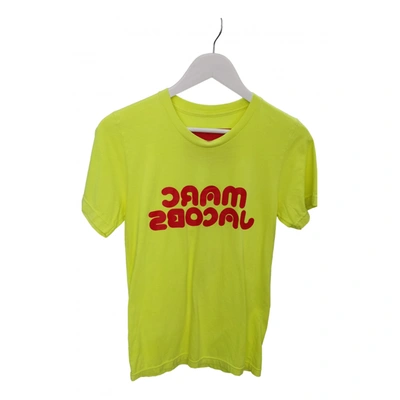 Pre-owned Marc Jacobs T-shirt In Yellow