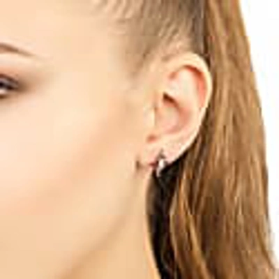 Latelita North Star Rainbow Stud Earrings Rosegold
