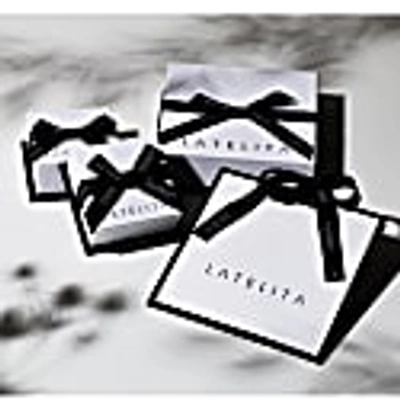 Latelita North Star Rainbow Stud Earrings Rosegold