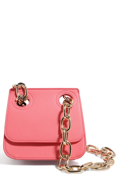 Shop House Of Want We Are Original Vegan Leather Shoulder Bag In Peony