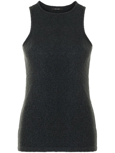 Low Classic Black Classic Tank Top In Grau