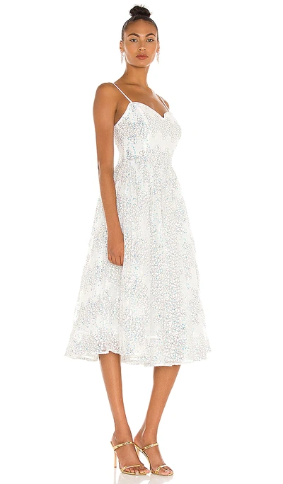 Shop Elliatt Harrow Dress In White