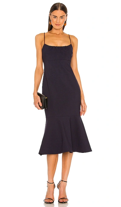 Shop Likely Prina Dress In Navy