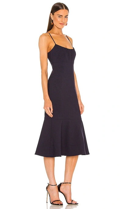 Shop Likely Prina Dress In Navy