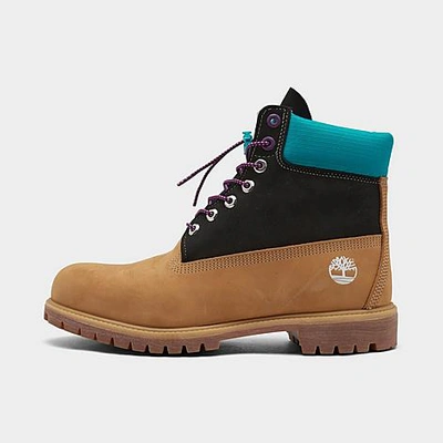 Timberland 6-inch Premium Waterproof Boot In Wheat/black/turquoise |  ModeSens